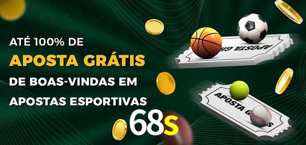 68s Ate 100% de Aposta Gratis